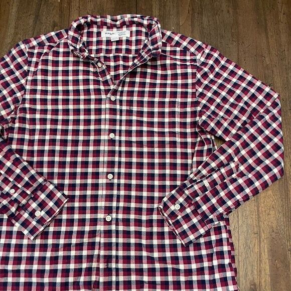 Old Navy Mens Long Sleeve Button Down Shirt - Picture 3 of 6